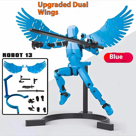 Updated And Hot-sale Multi-Jointed Movable Shapeshift Robot 3D Printed Mannequin Dummy Action Model Doll Toy Kid Gift