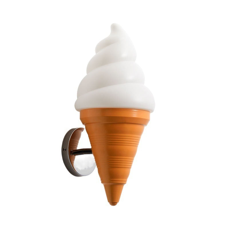 Ice Cream Wall Lamp Simulation Ice Cream Lamp Bedroom Wall Lamp