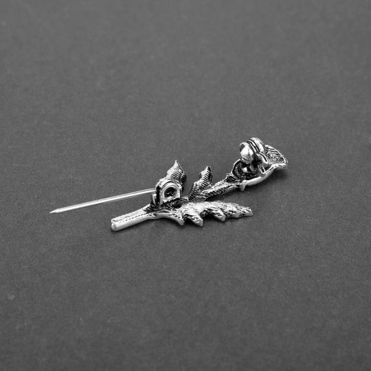 Scottish Thistle Brooch Metal Pin