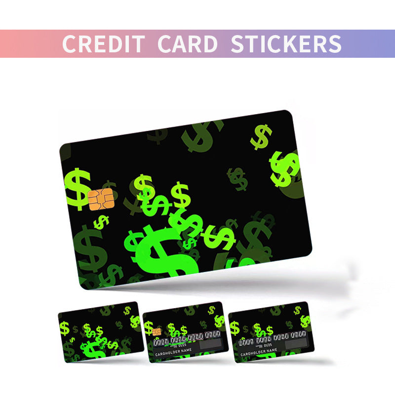 Credit Card Personalized Stickers