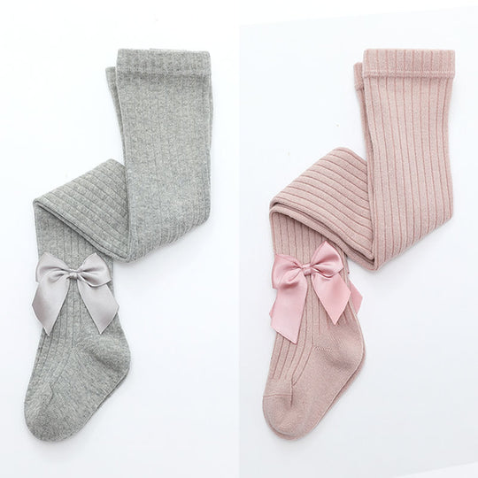 Spring And Autumn Cotton Thin Leggings Children's Socks