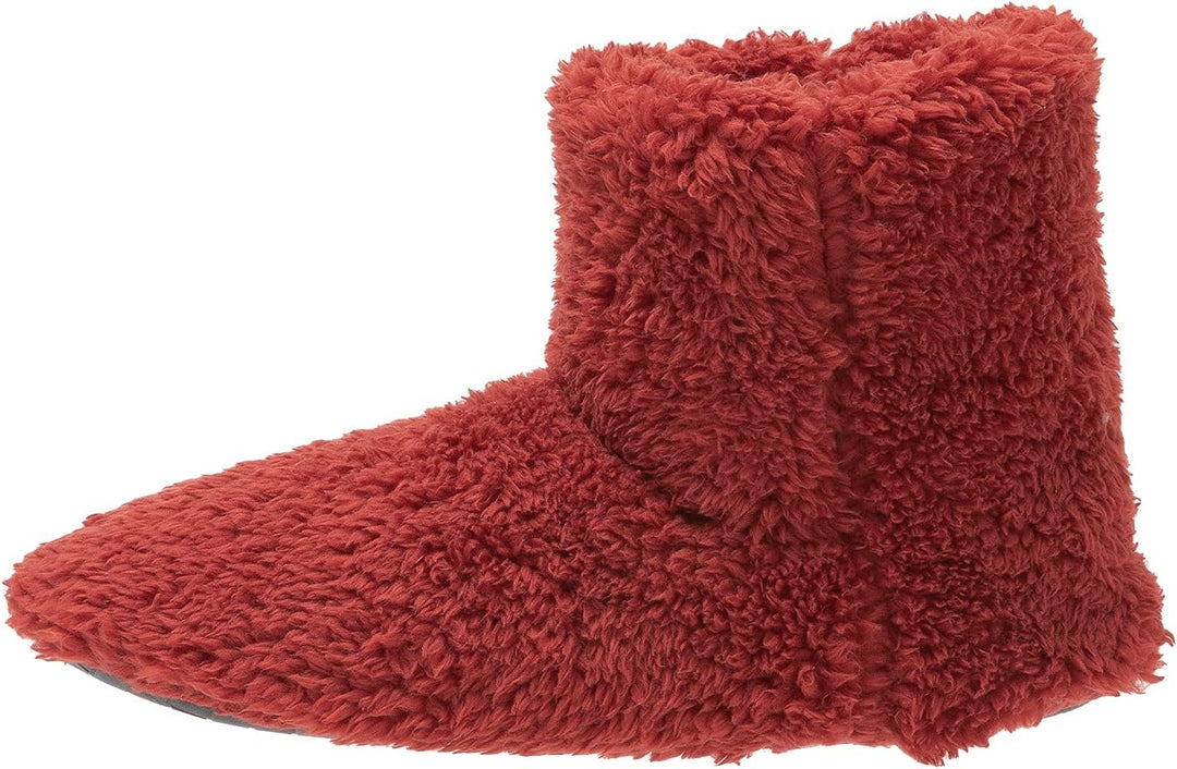 Women's and Men's Fluffy Bootie Slipper Sock with Memory Foam House Shoes