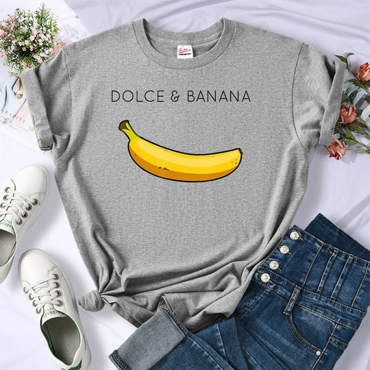 Dolce Banana Anime Printed T Shirts