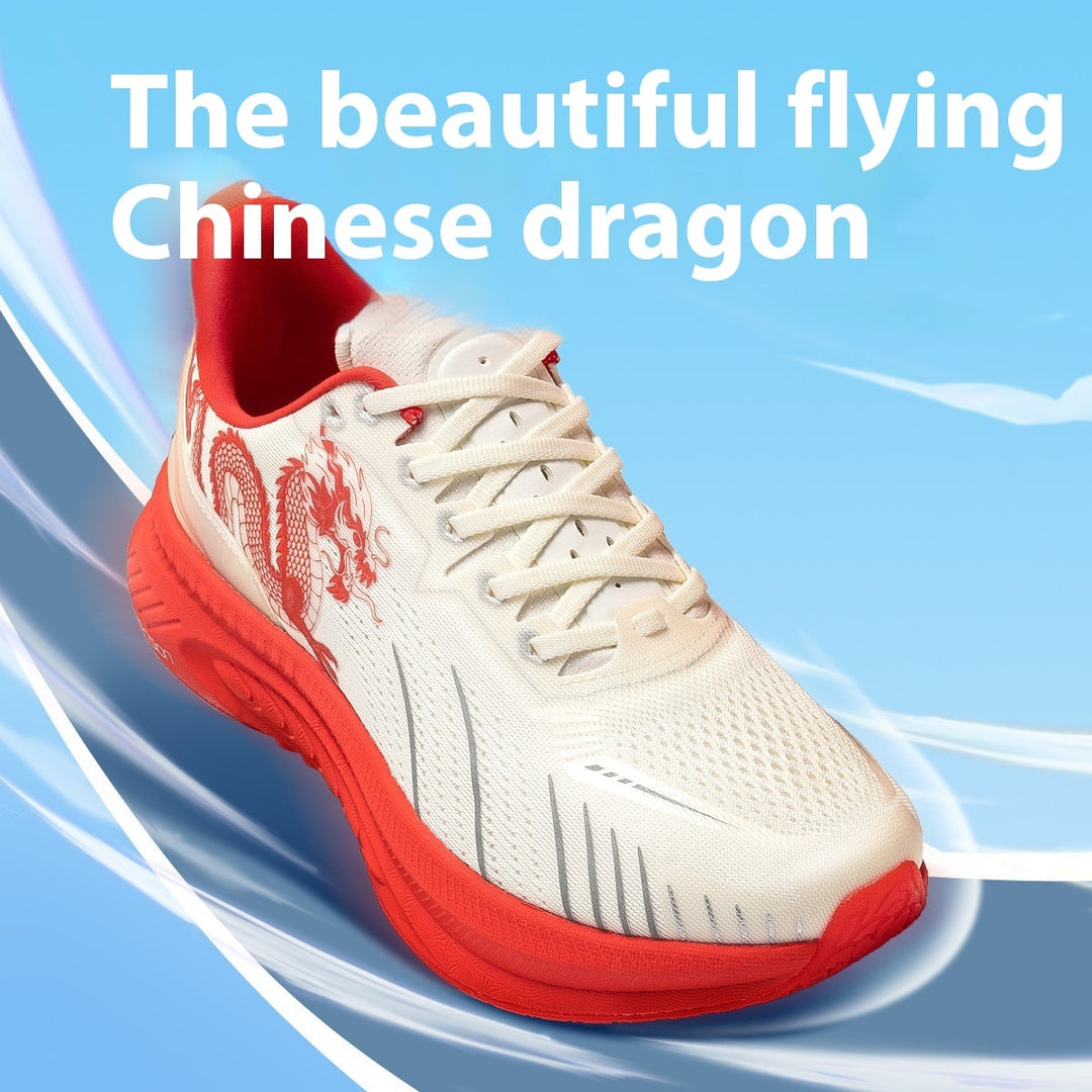 Dragon Limited Soft Bottom High Elastic Shock Absorber Sneaker Lightweight Breathable