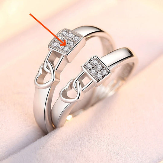 Couple Ring Korean Edition Minimalist