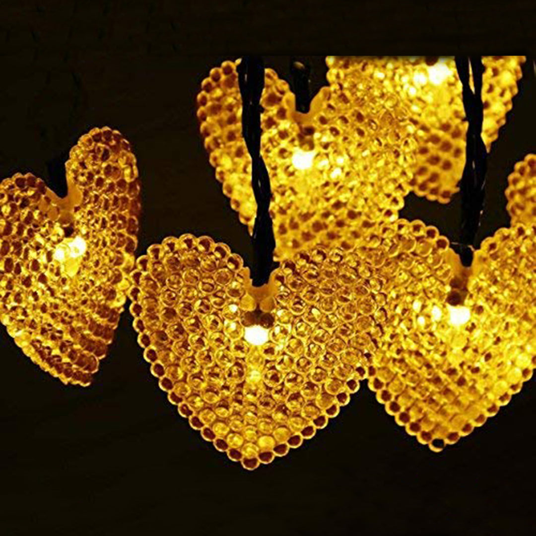 Outdoor Waterproof Solar Love Lighting Chain