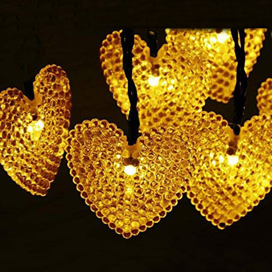 Outdoor Waterproof Solar Love Lighting Chain