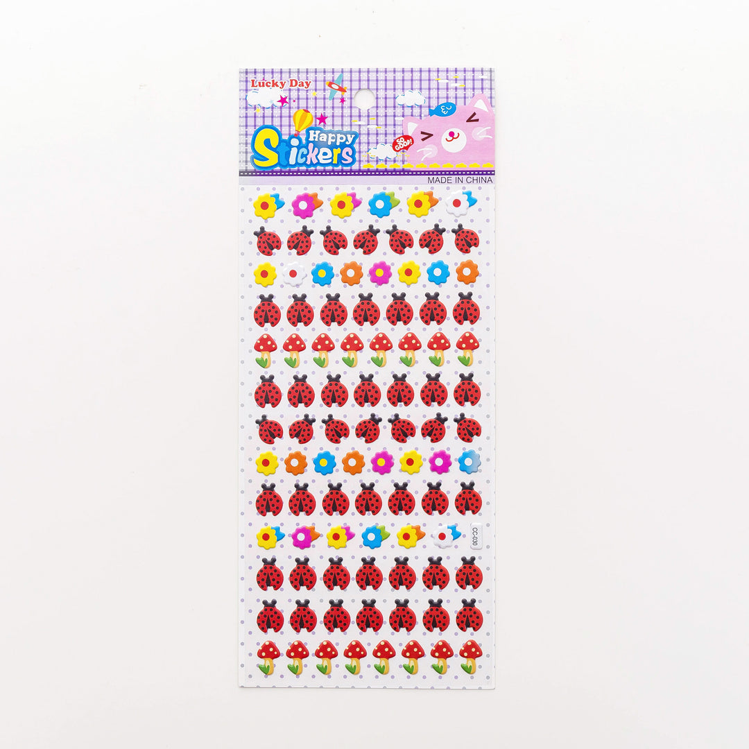 Cartoon Three-dimensional Bubble Sticker Hand Account Decoration Sticker