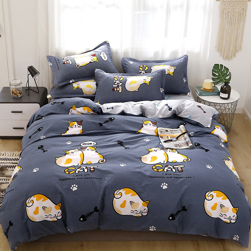 Wholesale Aloe Cotton Student Four Sets Of Bedding Four Sets