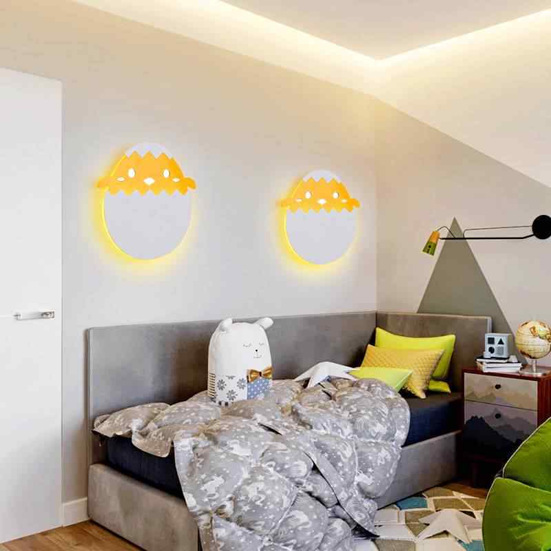 Children's Room Wall Lamp Boy Dinosaur Cute Wall Light Bulb