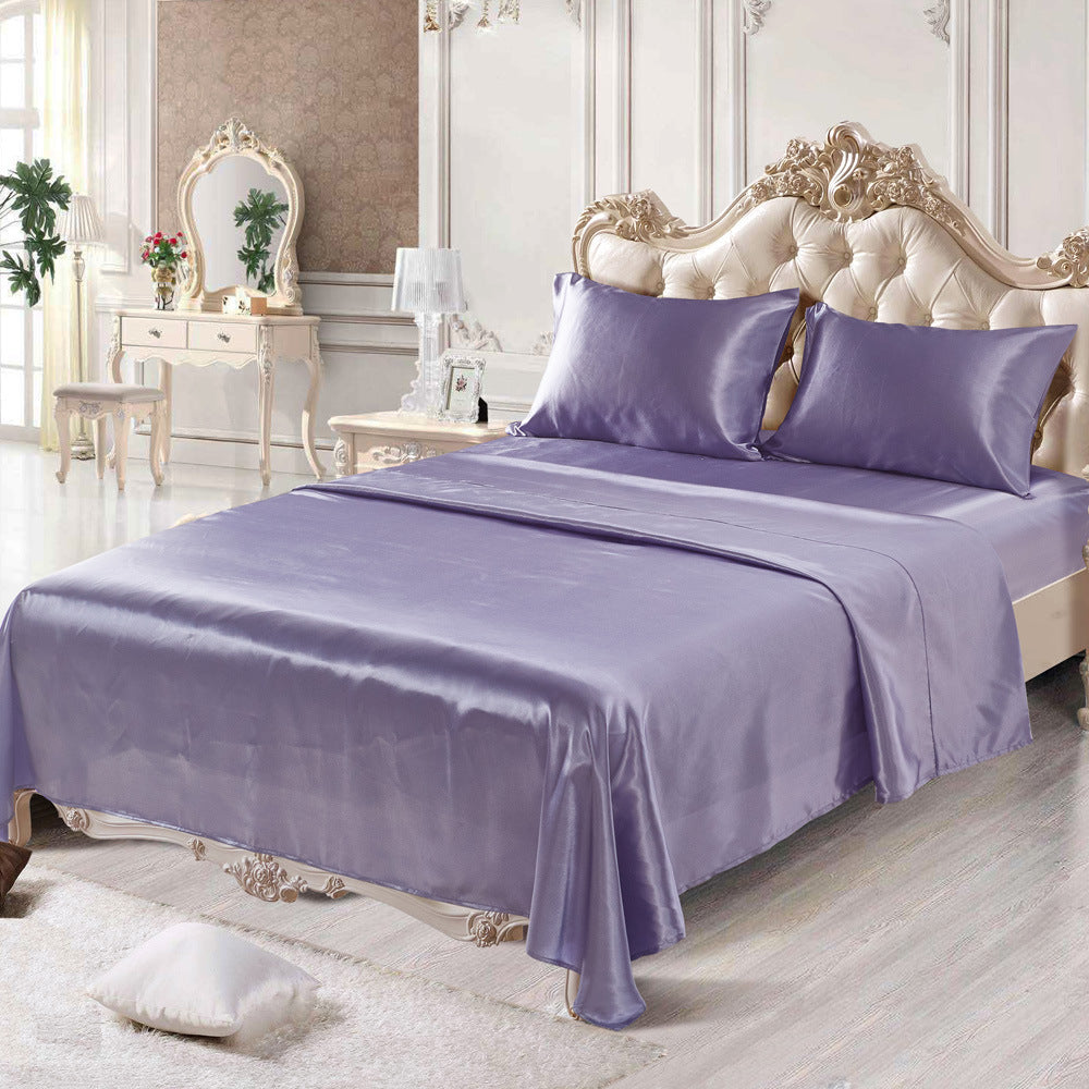 Imitation silk bedding