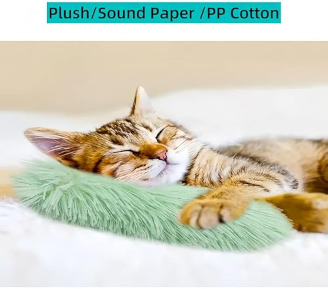 Interactive Cat Toys Cat Pillows Soft And Durable Crinkle Sound Catnip Toys Cat Toys For Indoor Cats Funny Kitten Toys Cat Exercise