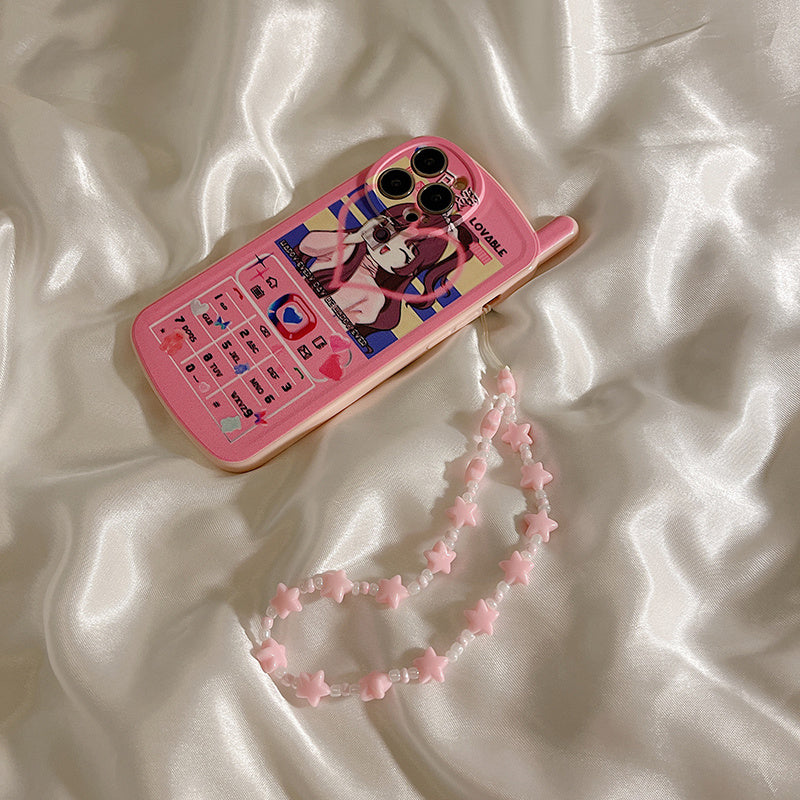 Diy Handmade Pearl Bracelet Lanyard Universal For All Mobile Phone Cases