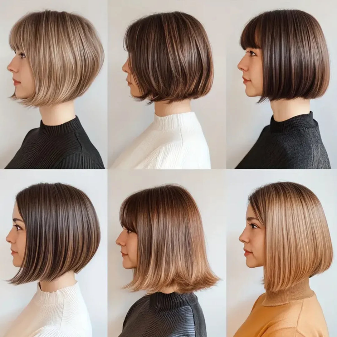 Natural Straight Brown Short Synthetic Fiber Short Wig, Classic And Casual Style, Perfect For Daily Wearing 12 Inches