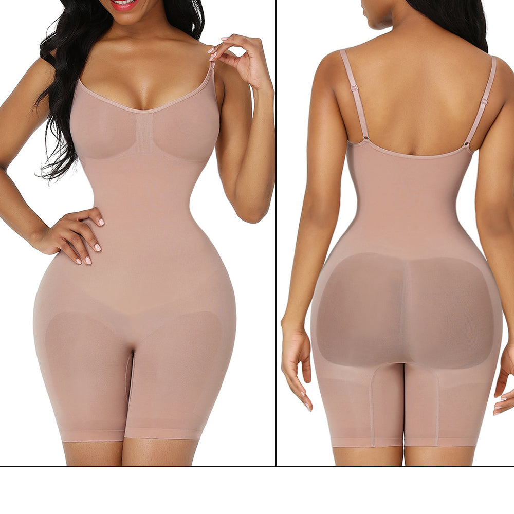 Seamless Women's Body Shaper - Slimming Waist Trainer Corset, Butt Lifter Bodysuit, Colombian Shapewear