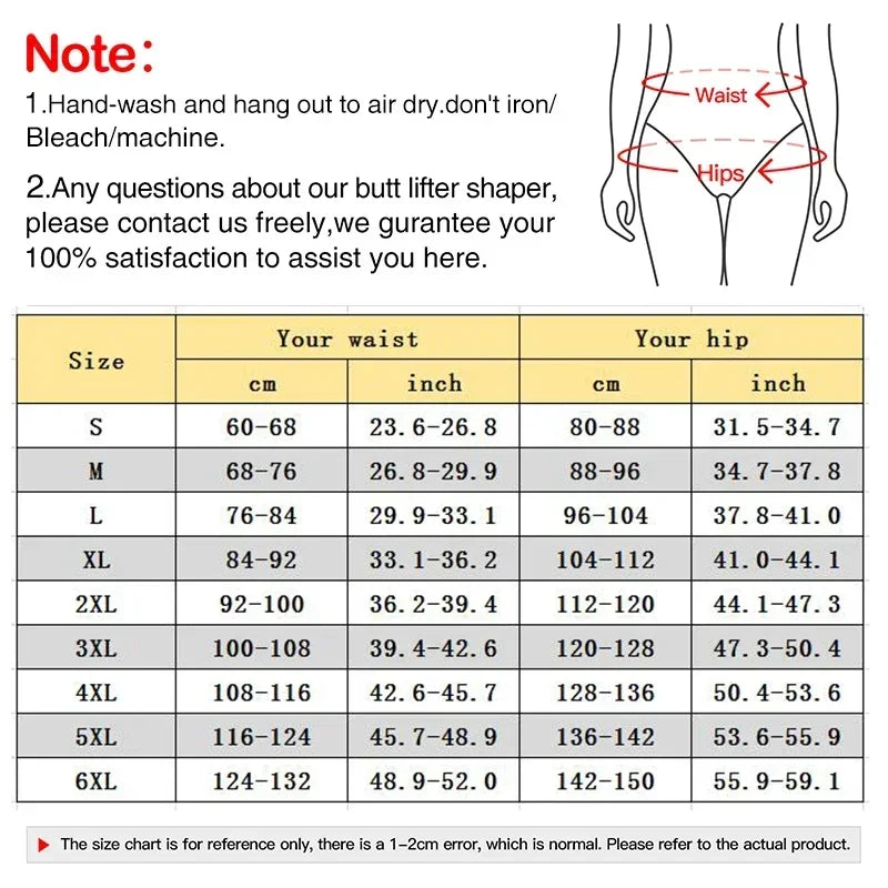 4-Pad Butt Enhancer Shapewear - Women’s Control Panties with Hip Pads, Body Shaper Butt Lifter Underwear