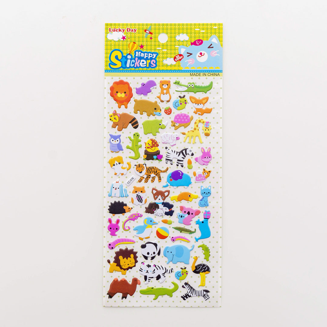 Cartoon Three-dimensional Bubble Sticker Hand Account Decoration Sticker