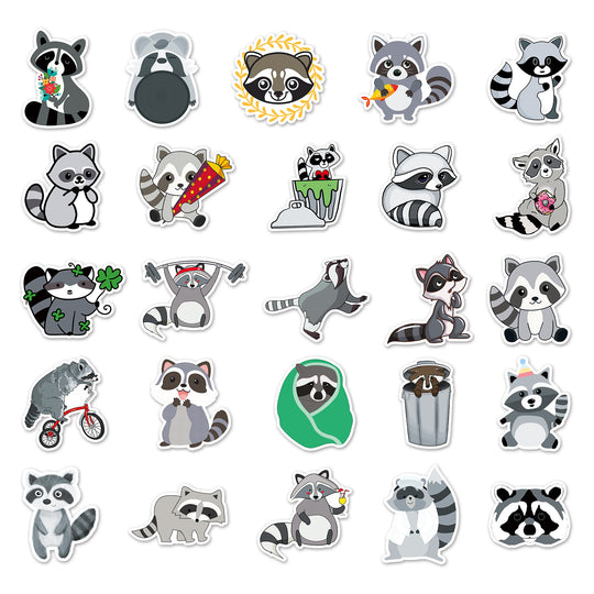 Coati Decorative Waterproof Stickers