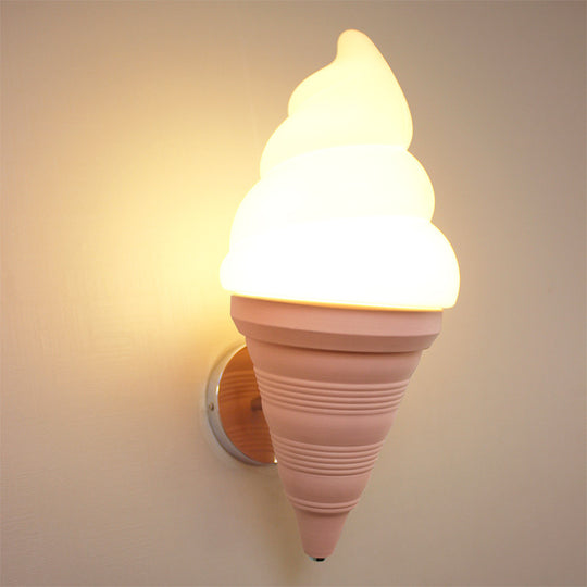 Ice Cream Wall Lamp Simulation Ice Cream Lamp Bedroom Wall Lamp