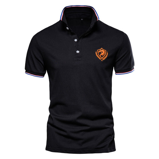 Men's Casual POLO Shirts Men's Slim Short-sleeved T-shirts