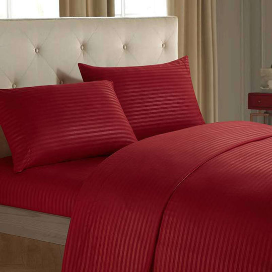 Luxury Bedding Set Bed Sheets Fitted Sets Mono Color