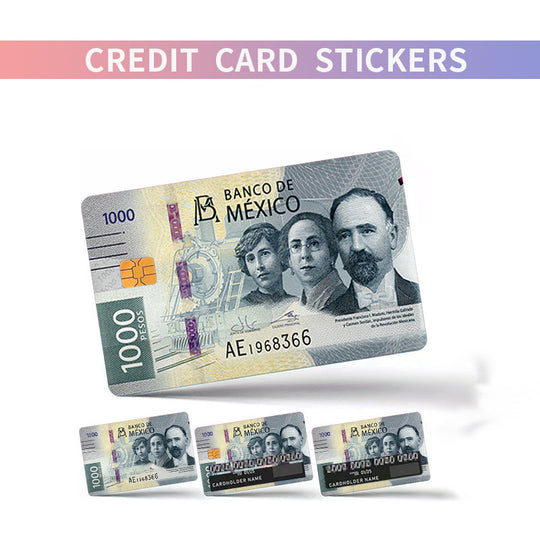 Credit Card Personalized Stickers