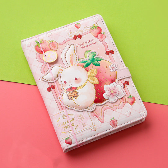 Love Limited Coloring Magnetic Buckle Leather Diary