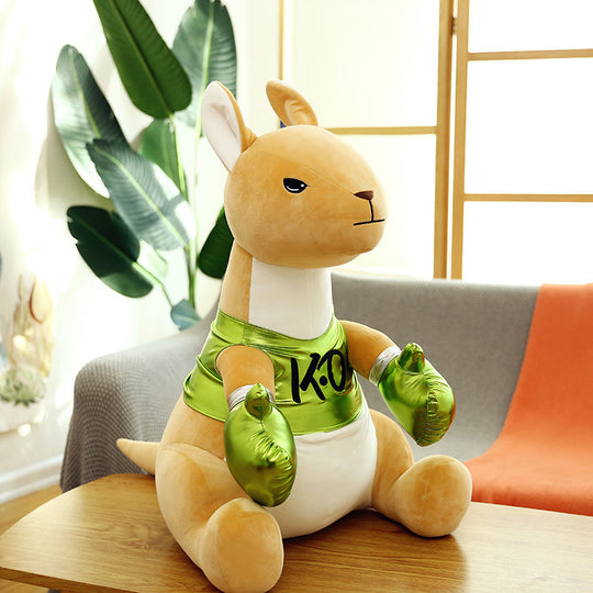 Creative Plush Toy Boxing Kangaroo Action