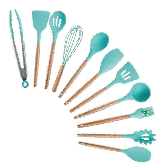 Duomu Handle Silicone Kitchenware Set