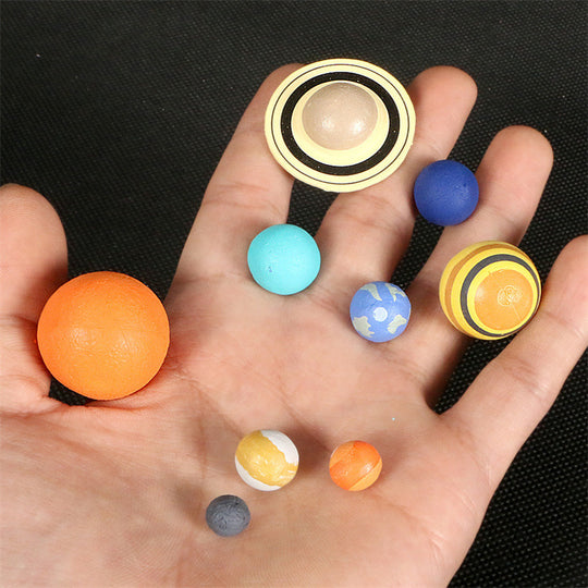 Simulation The Solar System Plastic Cosmic Planet System Universe Model Figures Teaching Materials Science Educational Toys