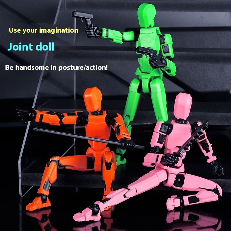 Updated And Hot-sale Multi-Jointed Movable Shapeshift Robot 3D Printed Mannequin Dummy Action Model Doll Toy Kid Gift