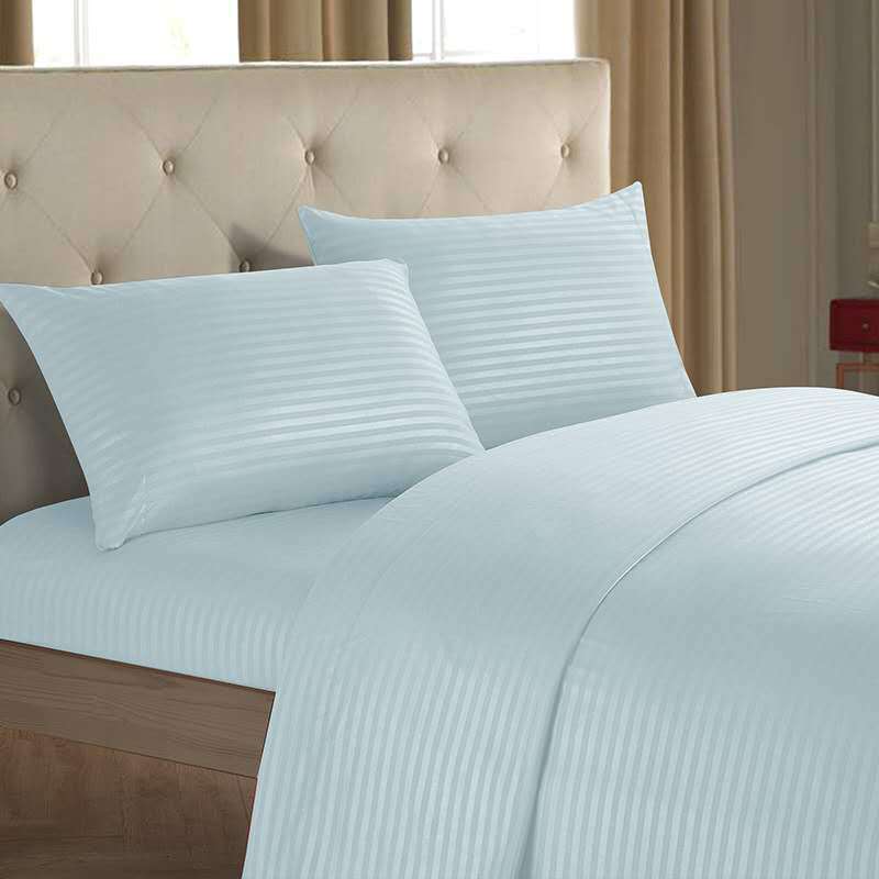 Luxury Bedding Set Bed Sheets Fitted Sets Mono Color