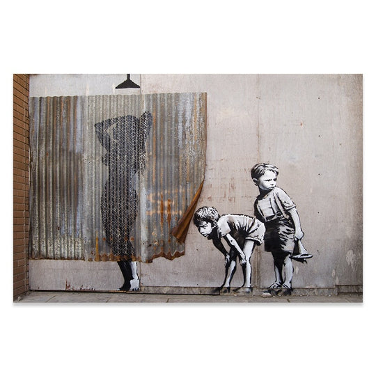 Graffiti Art Wall Street Art Poster Canvas Painting