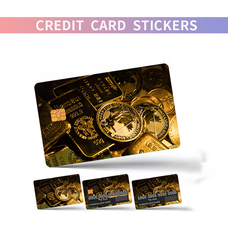 Credit Card Personalized Stickers