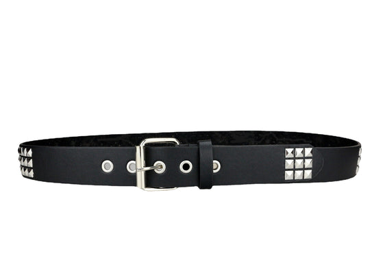 Punk Hardware Square Bead Rivet Pin Buckle Metal Belt