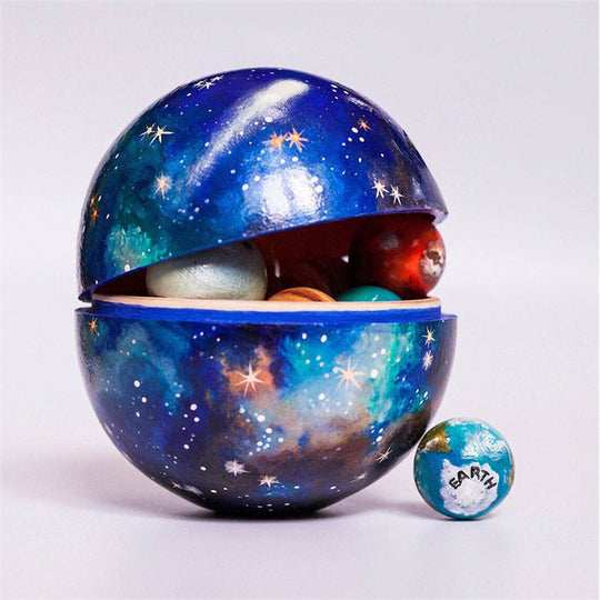 Simulation The Solar System Plastic Cosmic Planet System Universe Model Figures Teaching Materials Science Educational Toys