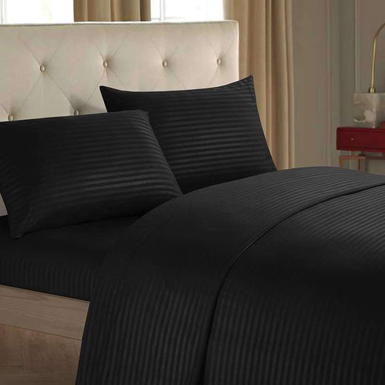 Luxury Bedding Set Bed Sheets Fitted Sets Mono Color