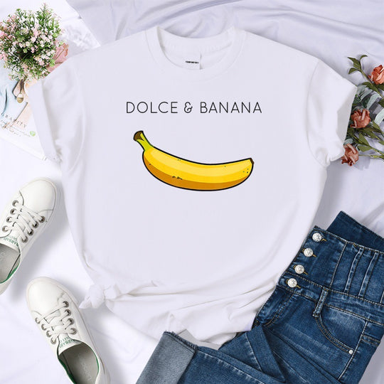 Dolce Banana Anime Printed T Shirts