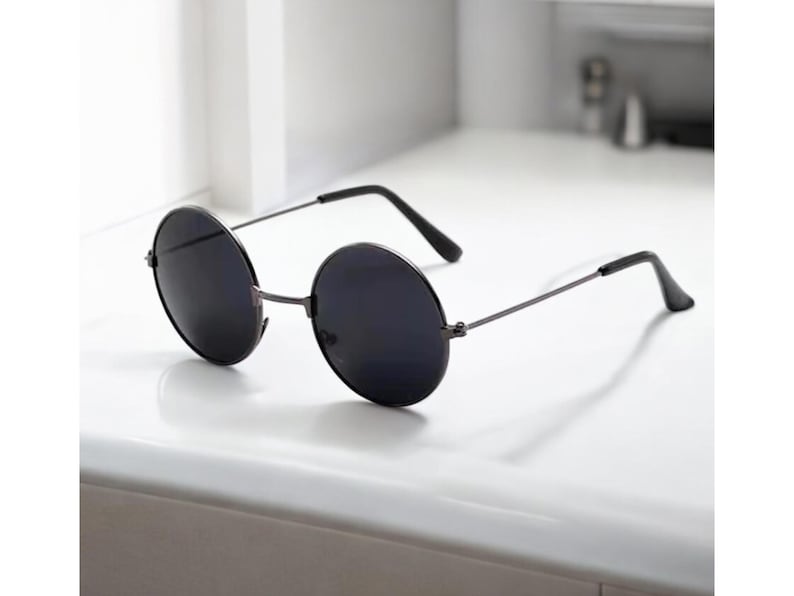 Anime Gojo Satoru Glasses, Jujutsu Kaisen Cosplay Sunglasses, Black Frame Shades, Cosplay Accessories