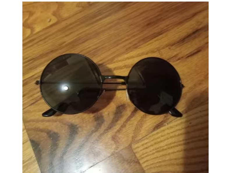 Anime Gojo Satoru Glasses, Jujutsu Kaisen Cosplay Sunglasses, Black Frame Shades, Cosplay Accessories